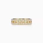 انگشتر طلایی زنانه طرح Tiffany T True Wide با طراحی مینیمال | فرحنا میوکی